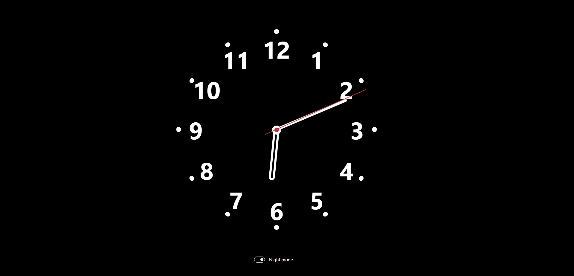 Analog Clock